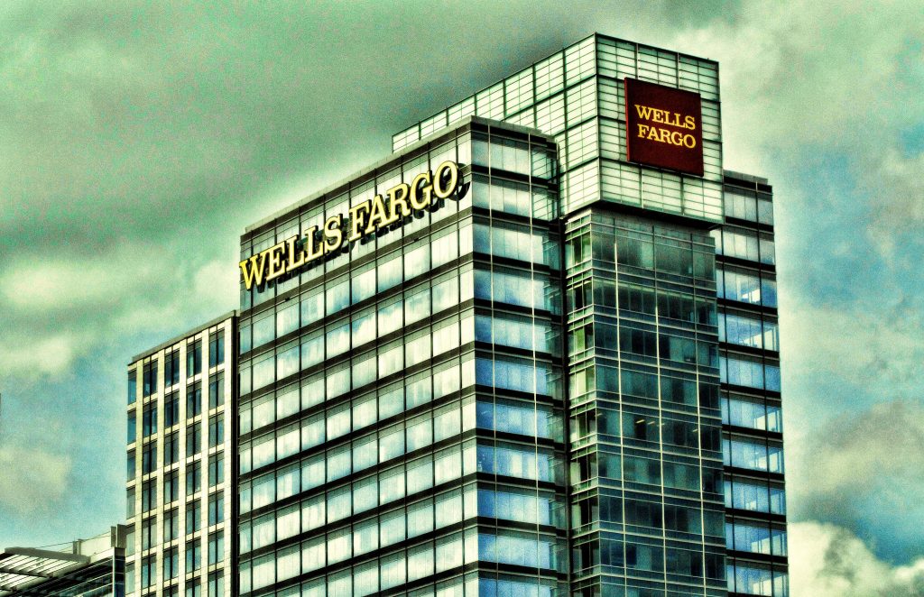 Wells Fargo bank.